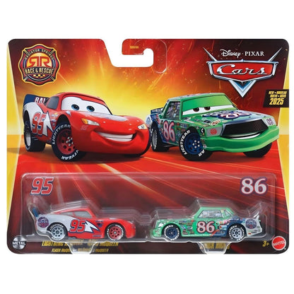 Cars Faísca McQueen e Chick Hicks na embalagem dupla