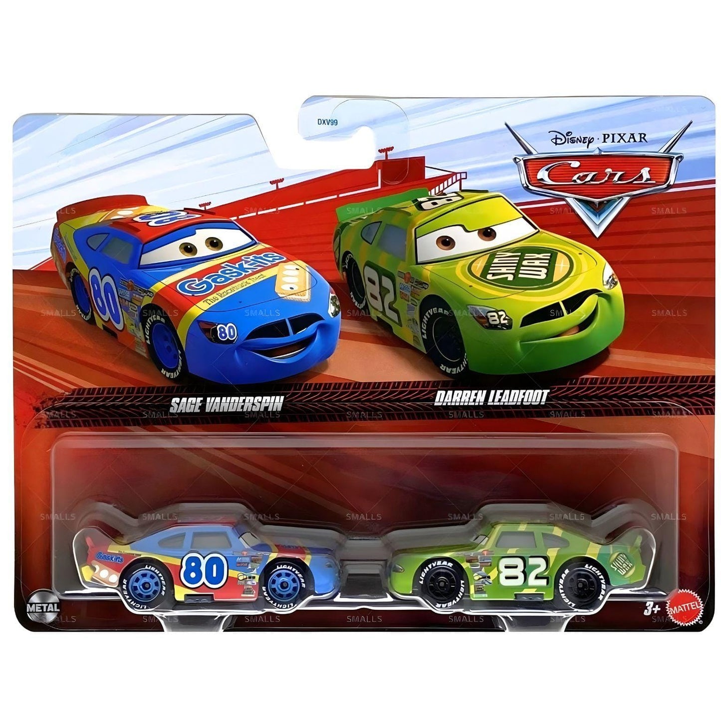 Apresentamos Cars Disney - Sage Vanderspin e Darren Leadfoot com o SKU 772846225 recomendado para + 3 anos