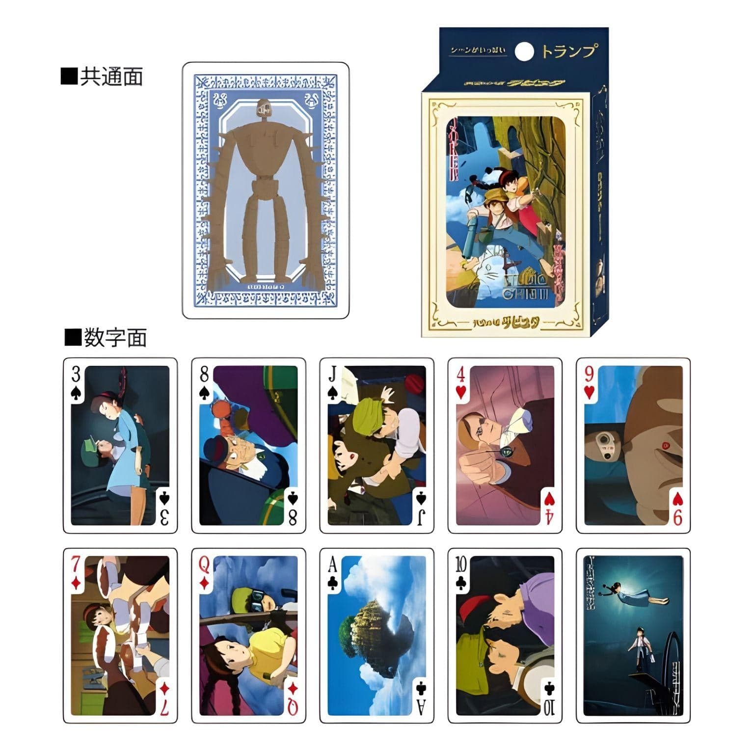 Apresentamos Cartas Cenas de Filme - Castle in the Sky com o SKU 868027225 recomendado para + 14 anos