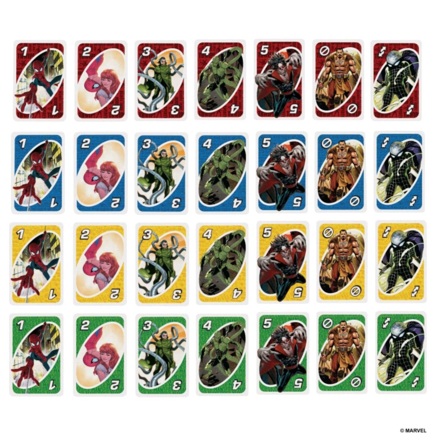 Apresentamos Cartas Uno - The Amazing Spider-Man com o SKU 232414124 recomendado para + 7 anos