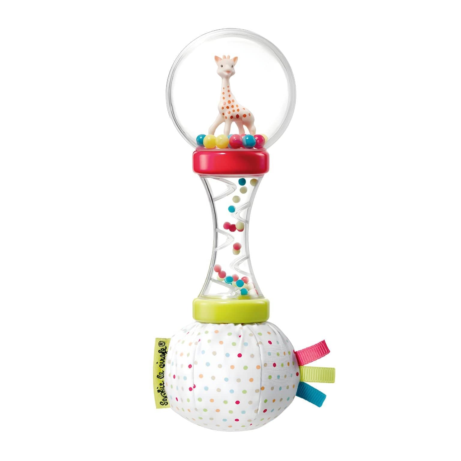 Apresentamos Chocalho Maracas multitextura Girafa Sofia com o SKU 101016824 recomendado para + 3 meses