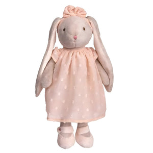 Apresentamos Coelho de peluche com vestido 30 cm com o SKU 521499224 recomendado para + 0 meses