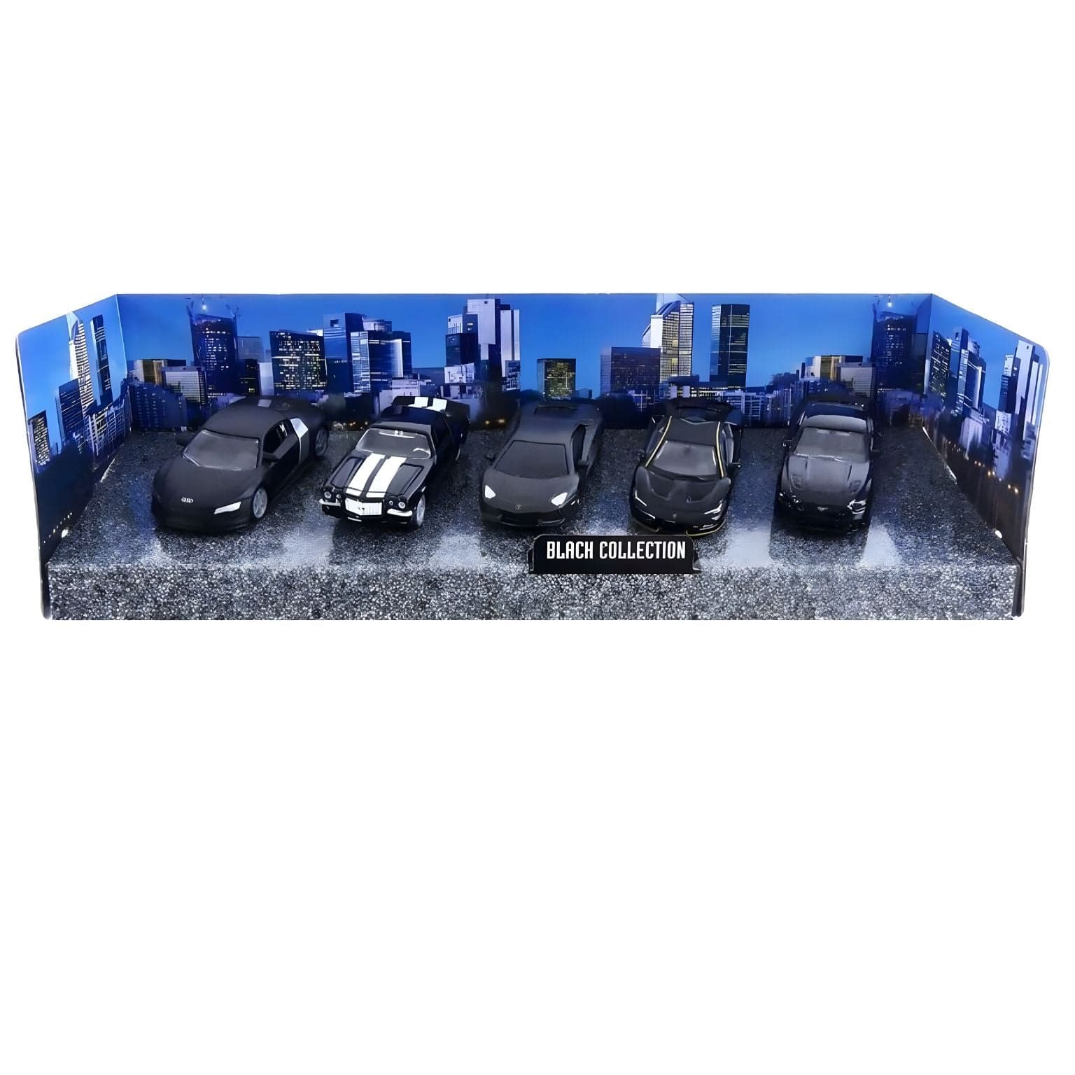 Apresentamos Colecção Black Bburago 1/64 com o SKU 681032525 recomendado para + 3 anos