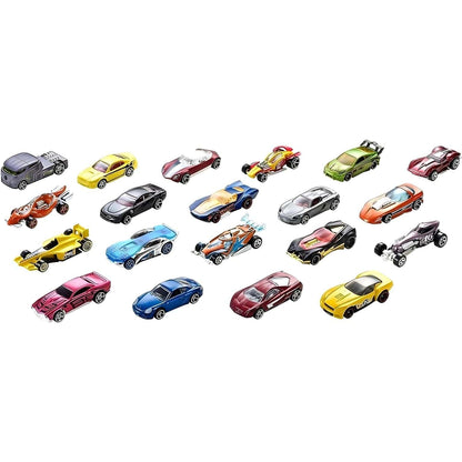 Conjunto 20 veículos Hot Wheels