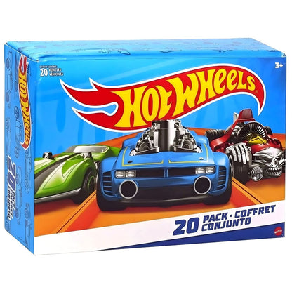 Conjunto 20 veículos Hot Wheels