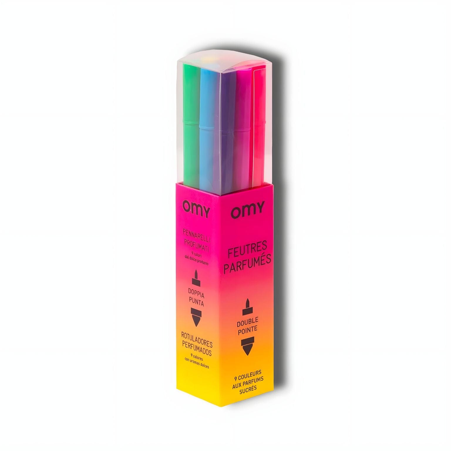 Apresentamos Conjunto de 9 marcadores Perfumados com o SKU 490307424 recomendado para + 3 anos