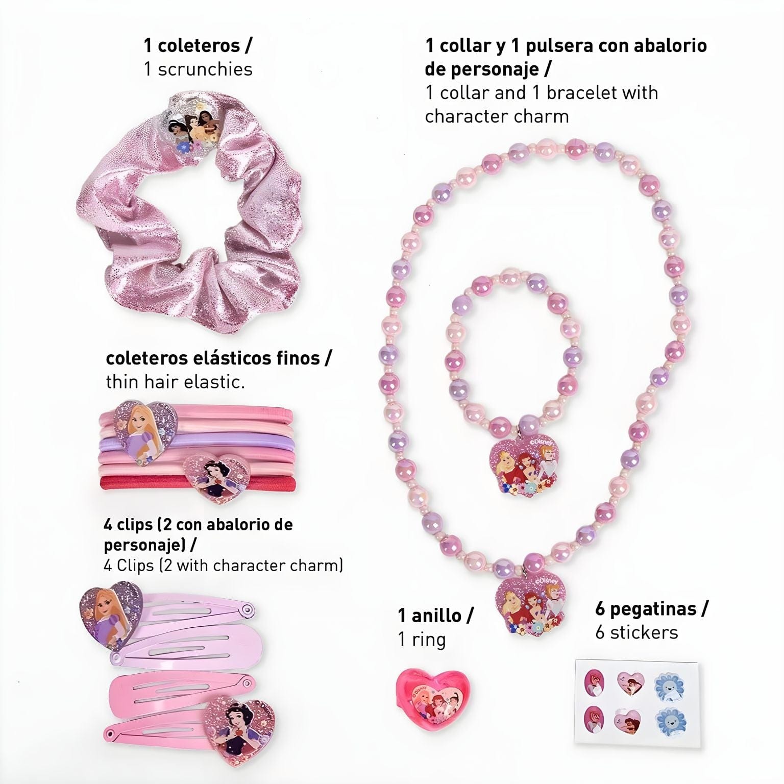 Apresentamos Conjunto de beleza das Princesas Disney com o SKU 779456325 recomendado para + 3 anos