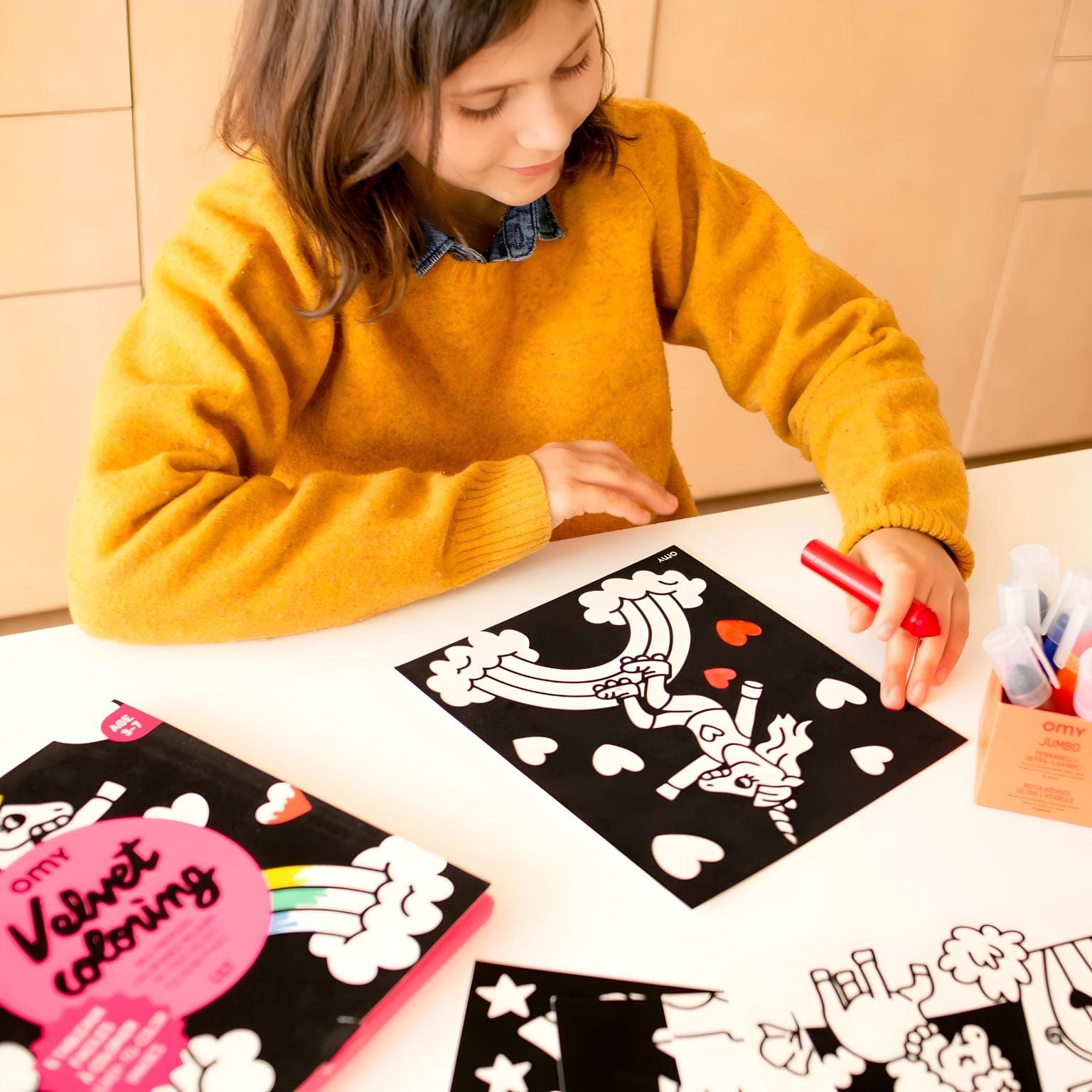 Apresentamos Conjunto de colorir Lily com o SKU 490260224 recomendado para + 3 anos