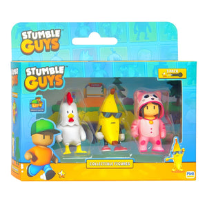 Apresentamos Conjunto 3 figuras Stumble Guys (Pack 2) com o SKU 238950224 recomendado para + 3 anos