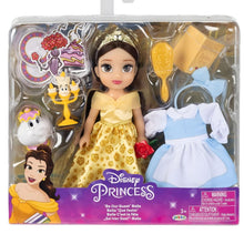 Apresentamos Conjunto Princesa Disney Bela 15 cm com o SKU 772338124 recomendado para + 3 anos