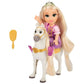 Apresentamos Conjunto Princesa Disney Rapunzel e Maximus com o SKU 772215824 recomendado para + 3 anos