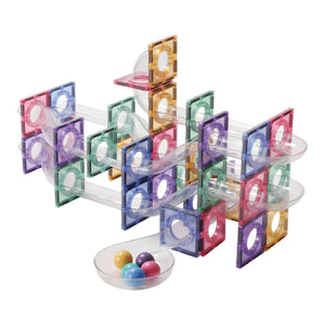 Apresentamos Corrida de Bolas Pack Pastel 110 peças com o SKU 59300124 recomendado para + 3 anos