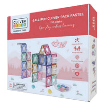 Apresentamos Corrida de Bolas Pack Pastel 110 peças com o SKU 59300124 recomendado para + 3 anos