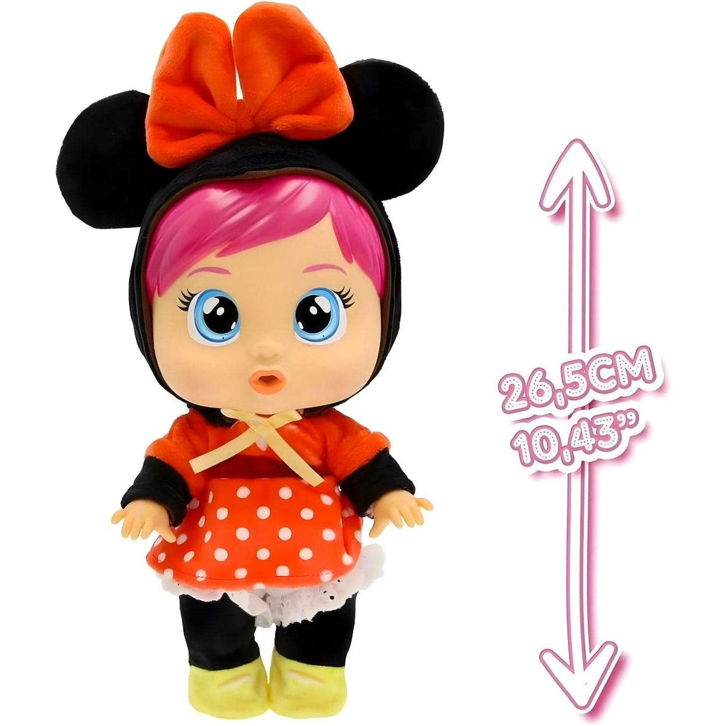 Apresentamos Cry Babies Loving Care Minnie com o SKU 852736425 recomendado para + 2 anos