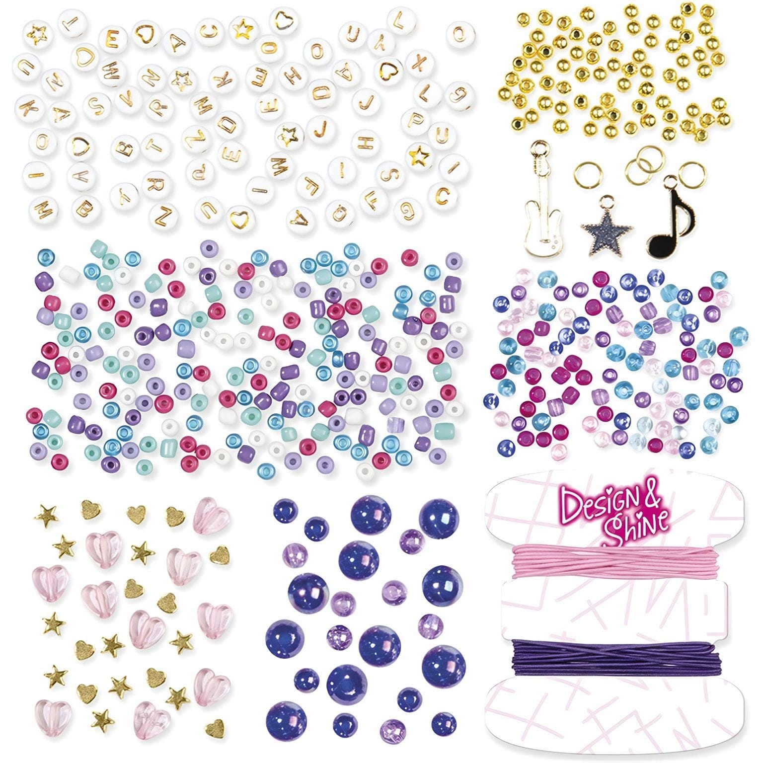 Apresentamos Design & Shine - Pulseiras Brilhantes com o SKU 392823424 recomendado para + 6 anos