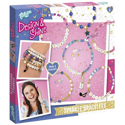 Apresentamos Design & Shine - Pulseiras Brilhantes com o SKU 392823424 recomendado para + 6 anos