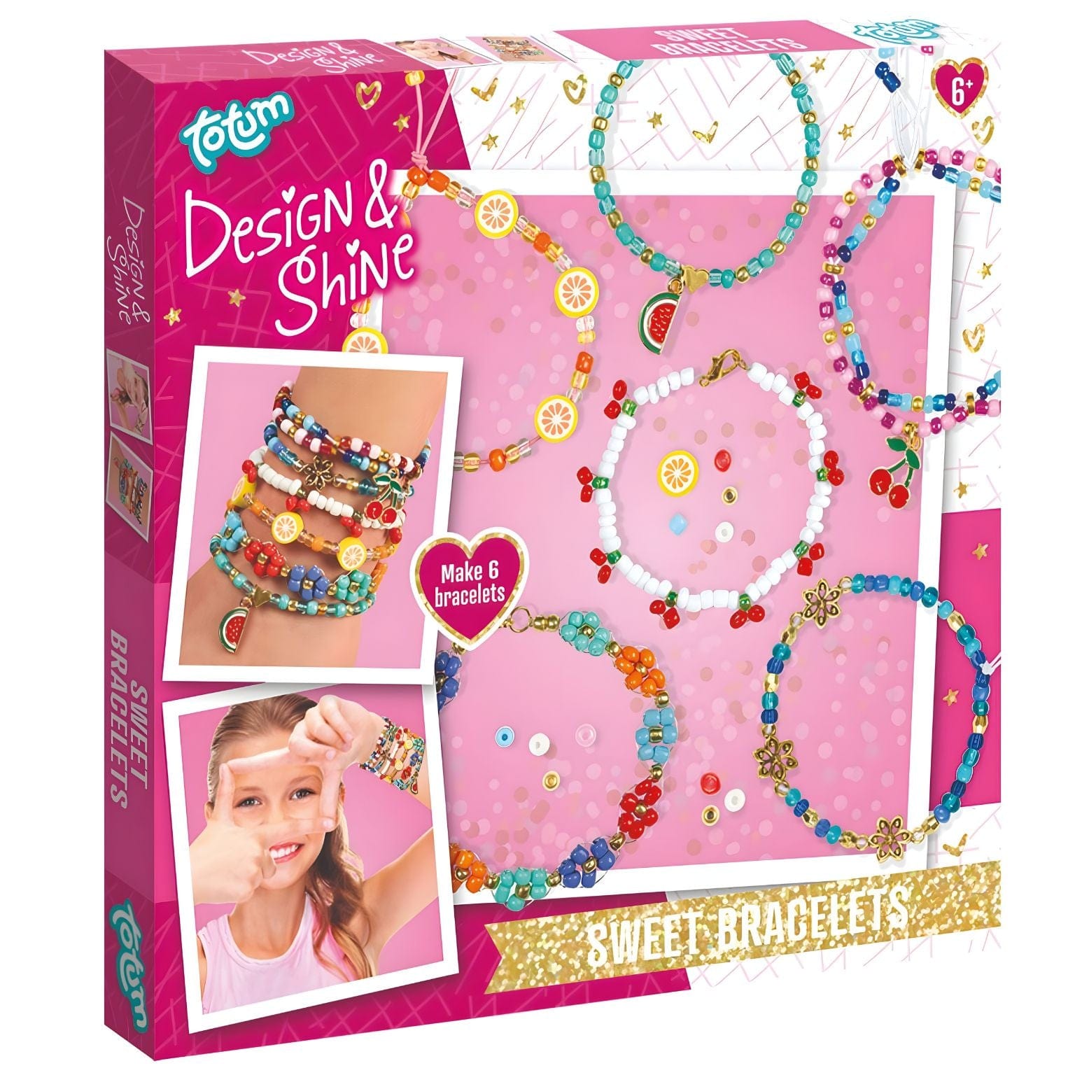 Apresentamos Design & Shine - Pulseiras Doce com o SKU 392821024 recomendado para + 6 anos