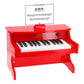 Apresentamos E-Piano Vermelho em madeira com o SKU 26837225 recomendado para + 3 anos