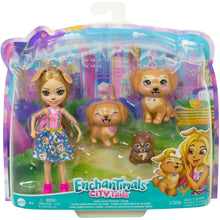Apresentamos Enchantimals City - Tails Gerika e Família de Golden Retriever com o SKU 20630524 recomendado para + 4 anos