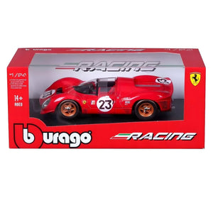 Apresentamos Ferrari 330 P4 Daytona 1967 com o SKU 682631025 recomendado para Bburago