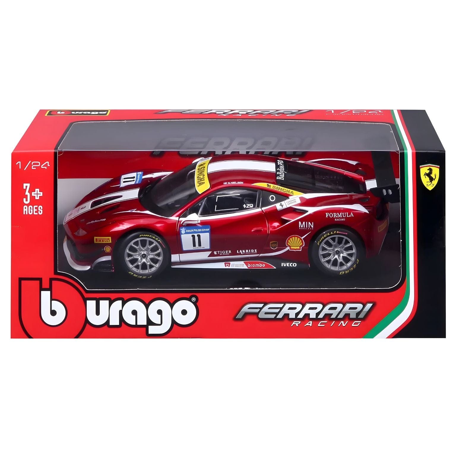 Apresentamos Ferrari 488 Challenge 2017 com o SKU 682630825 recomendado para + 12 anos