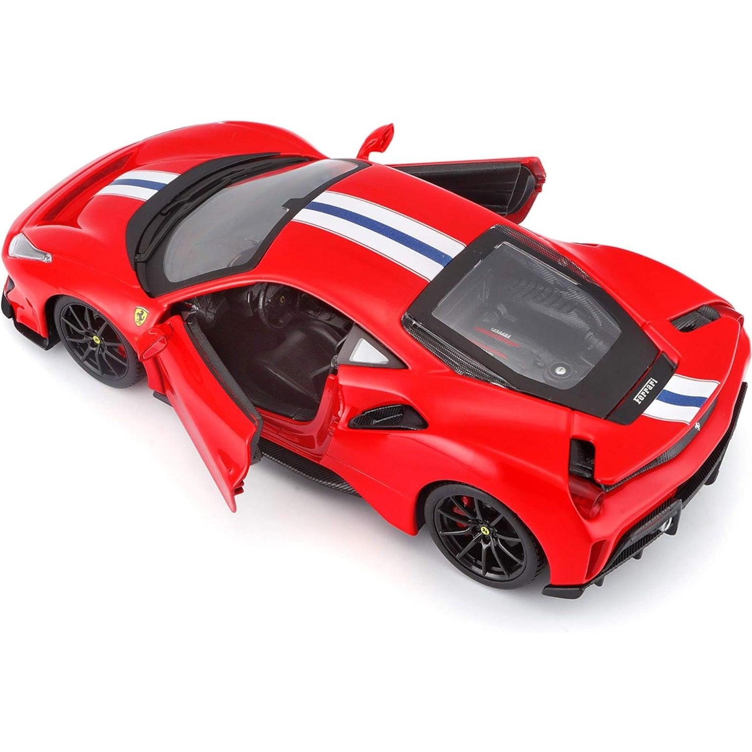 Apresentamos Ferrari 488 Pista 2018 com o SKU 772602624 recomendado para + 3 anos