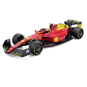 Apresentamos Ferrari F1-75 #55 Carlos Sainz "Giallo Modena" (2022) com o SKU 681154025 recomendado para + 3 anos