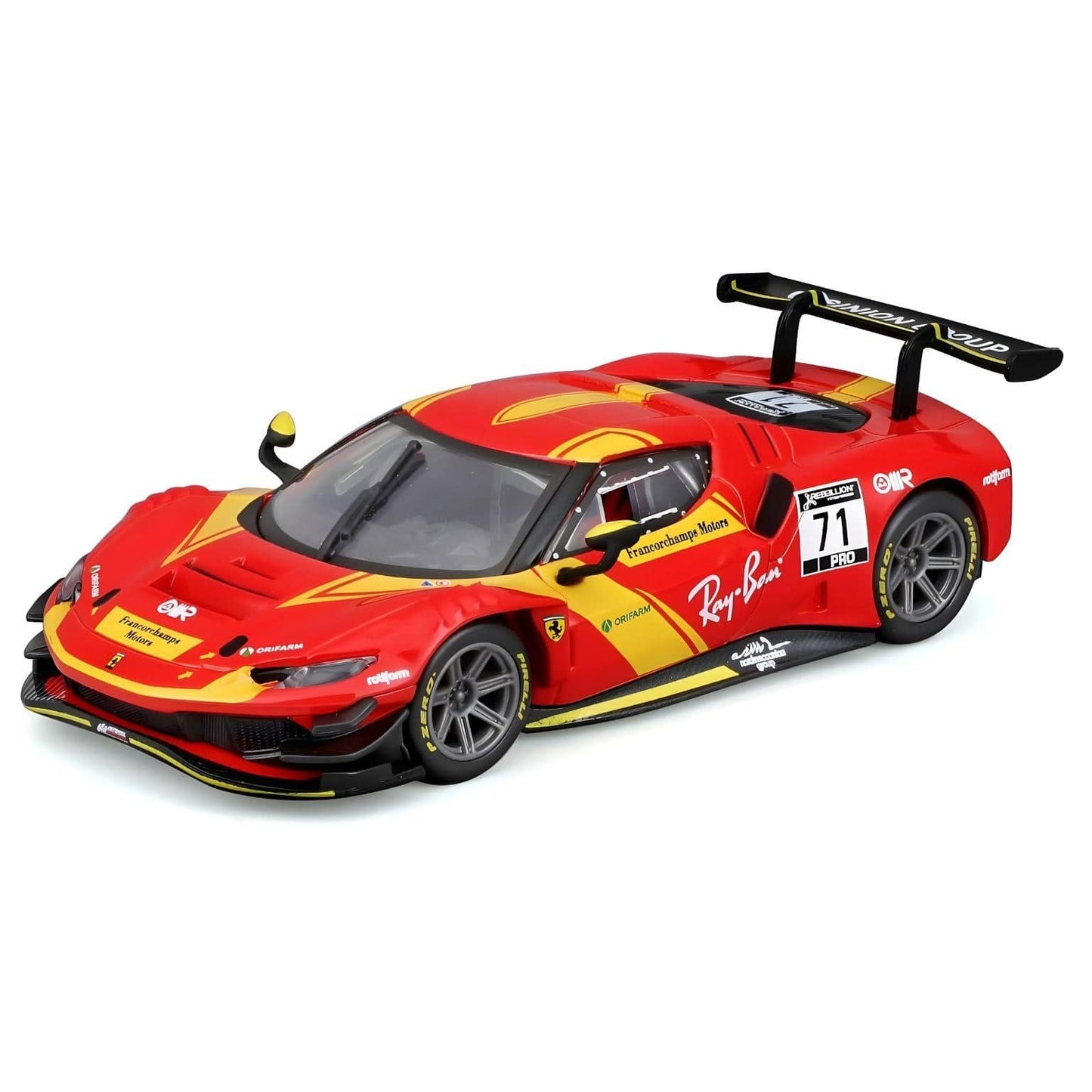Apresentamos Ferrari Racing - Ferrari 296 GT3 #71 com o SKU 683631325 recomendado para Bburago