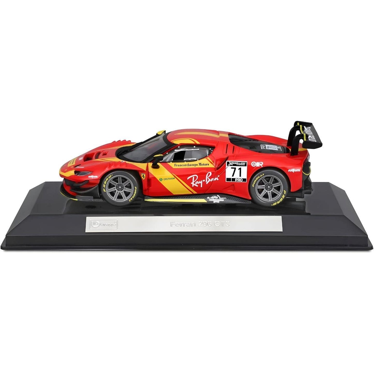 Apresentamos Ferrari Racing - Ferrari 296 GT3 #71 com o SKU 683631325 recomendado para Bburago