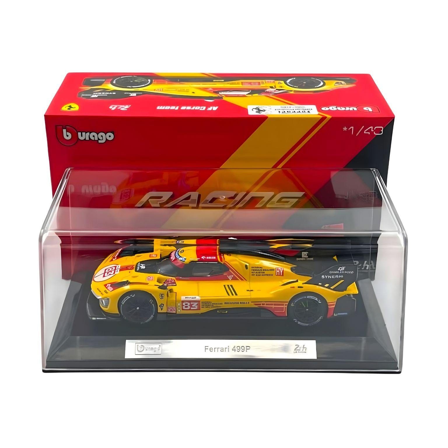 Apresentamos Ferrari Racing - Ferrari 499P Hypercar Robert Kubika 24H Le Mans 2024 com o SKU 683631725 recomendado para Bburago