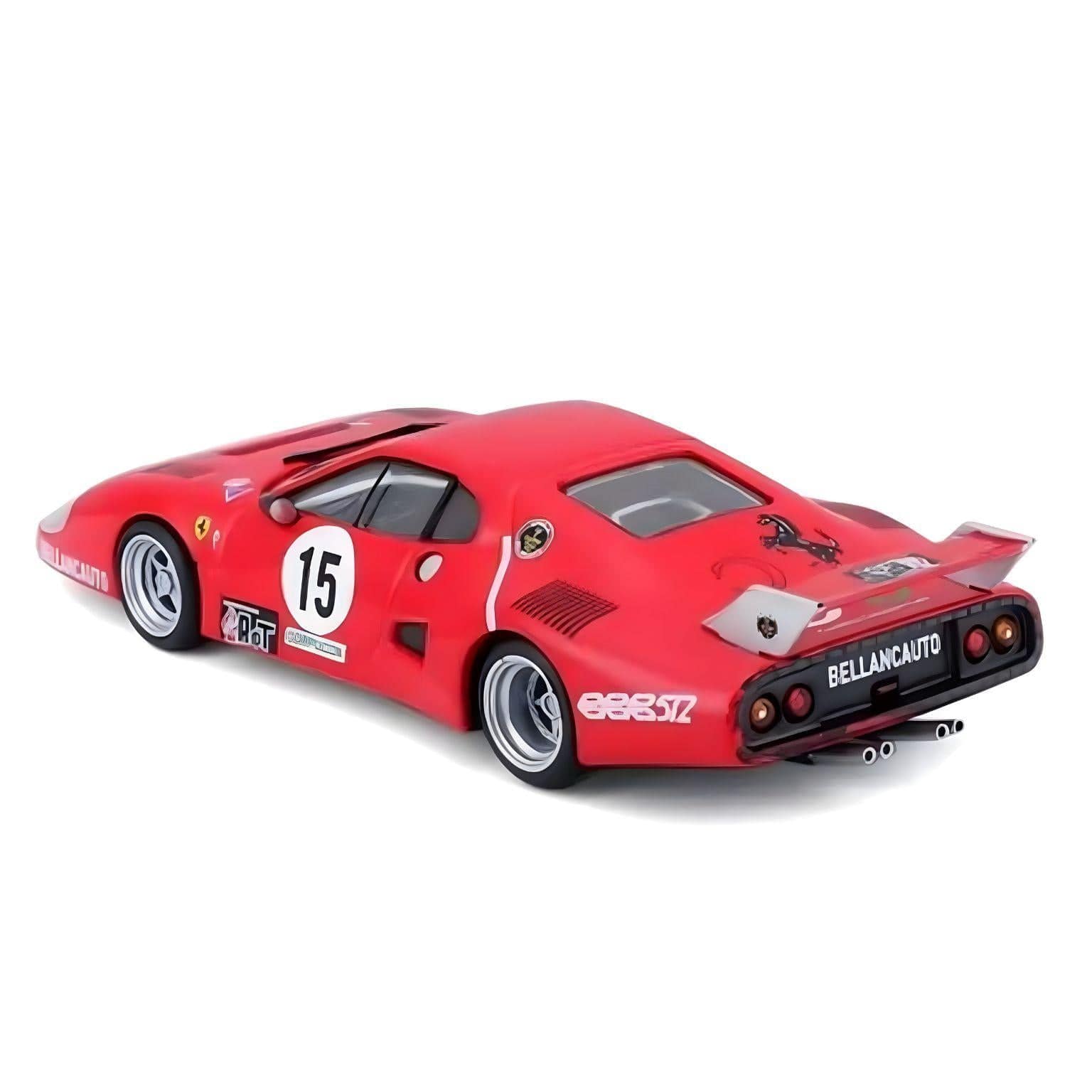Apresentamos Ferrari Racing - Ferrari 512 BB 1000Km Monza 1981 com o SKU 683630825 recomendado para Bburago