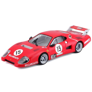 Apresentamos Ferrari Racing - Ferrari 512 BB 1000Km Monza 1981 com o SKU 683630825 recomendado para Bburago