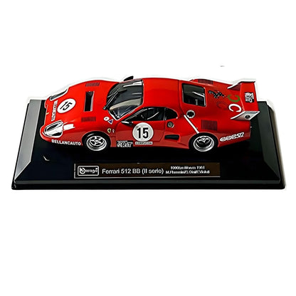 Apresentamos Ferrari Racing - Ferrari 512 BB 1000Km Monza 1981 com o SKU 683630825 recomendado para Bburago