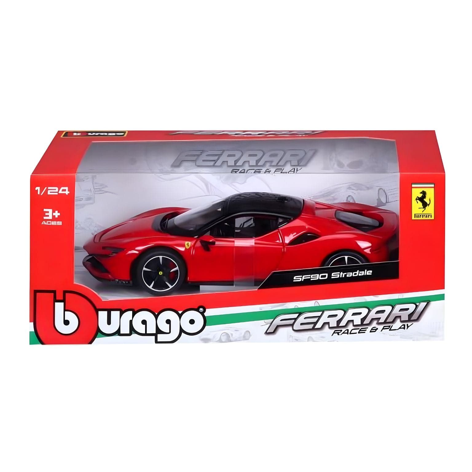 Apresentamos Ferrari SF90 Stradale com o SKU 132602825 recomendado para + 14 anos