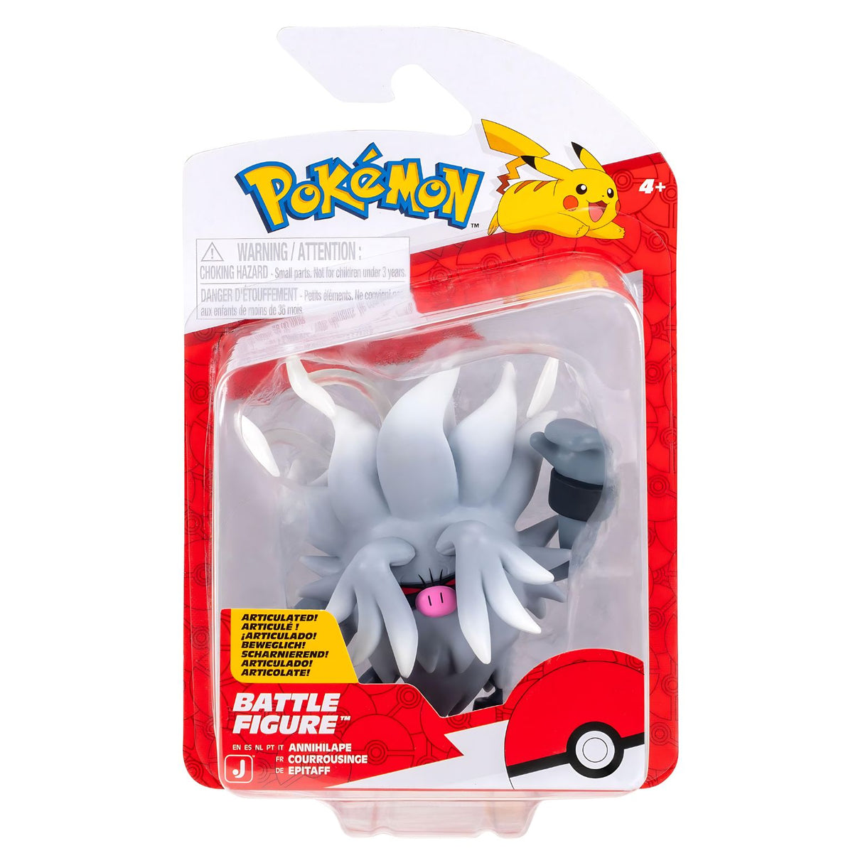 Figura de batalha Pokémon Annihilape na embalagem original
