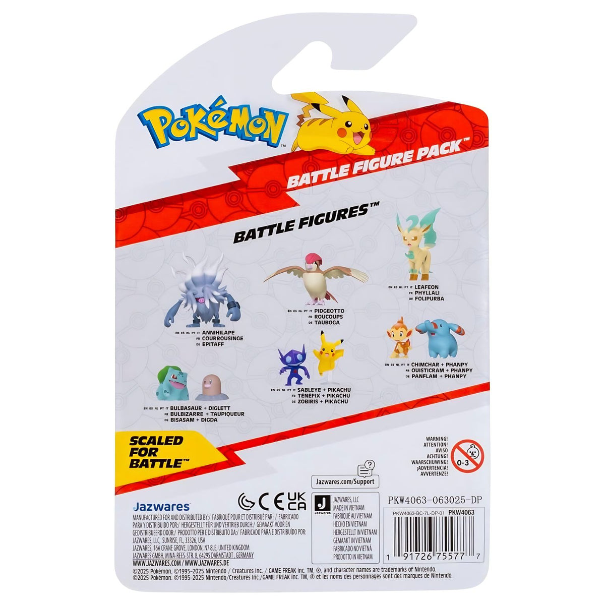 Figura colecionável Pokémon Pidgeotto para recriar aventuras