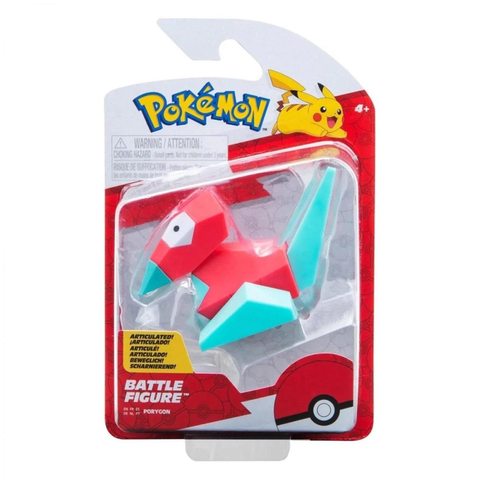 Figura de Batalha Pokémon - Porygon - Brincatoys