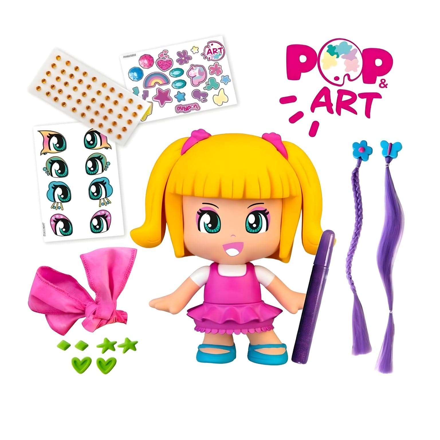 Apresentamos Figura Pinypon Pop & Art ? com o SKU 645600025 recomendado para + 4 anos