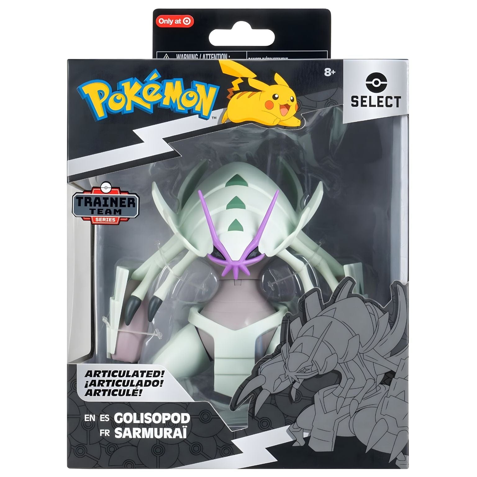 Apresentamos Pokémon Select  - Golisopod com o SKU 23320424 recomendado para + 8 anos