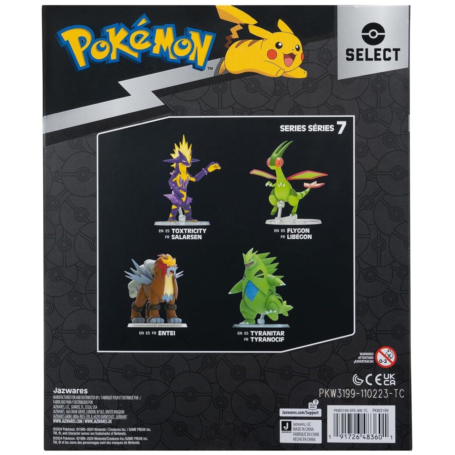 Apresentamos Pokémon Select Toxtricity com o SKU 23319924 recomendado para + 8 anos