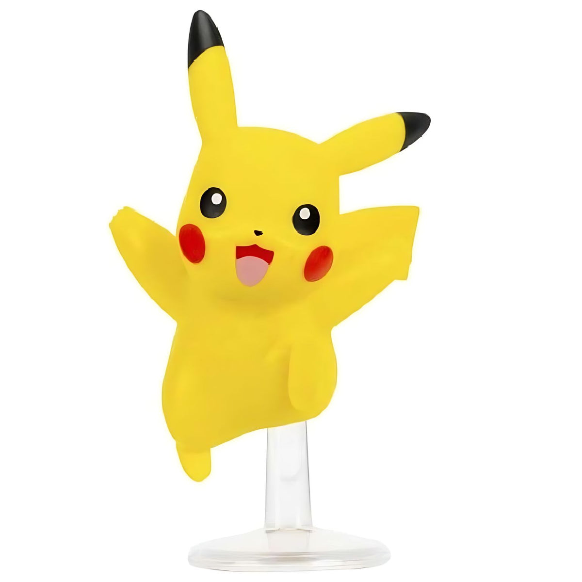 Figuras Pokémon Sableye de cor roxa e Pikachu amarelo