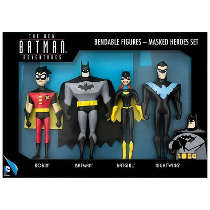 Caixa das Figuras Batman Masked Heroes com Robin, Batman, Batgirl e Nightwing