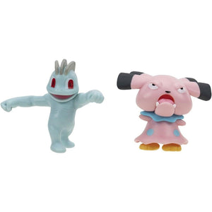 Apresentamos Figuras de Batalha Pokémon - Machop & Snubbull com o SKU 23263424 recomendado para + 4 anos