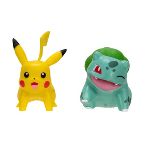 Apresentamos Figuras Pokémon - Pikachu e Bulbasur com o SKU 23358724 recomendado para + 4 anos