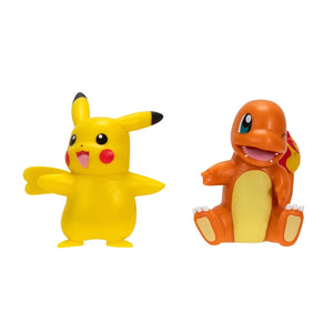 Apresentamos Figuras Pokémon - Pikachu e Charmander com o SKU 23358524 recomendado para + 4 anos
