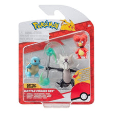 Apresentamos Figuras Pokémon - Magby, Squirtle e Alolan Marowak com o SKU 23360024 recomendado para + 4 anos