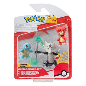 Apresentamos Figuras Pokémon - Magby, Squirtle e Alolan Marowak com o SKU 23360024 recomendado para + 4 anos