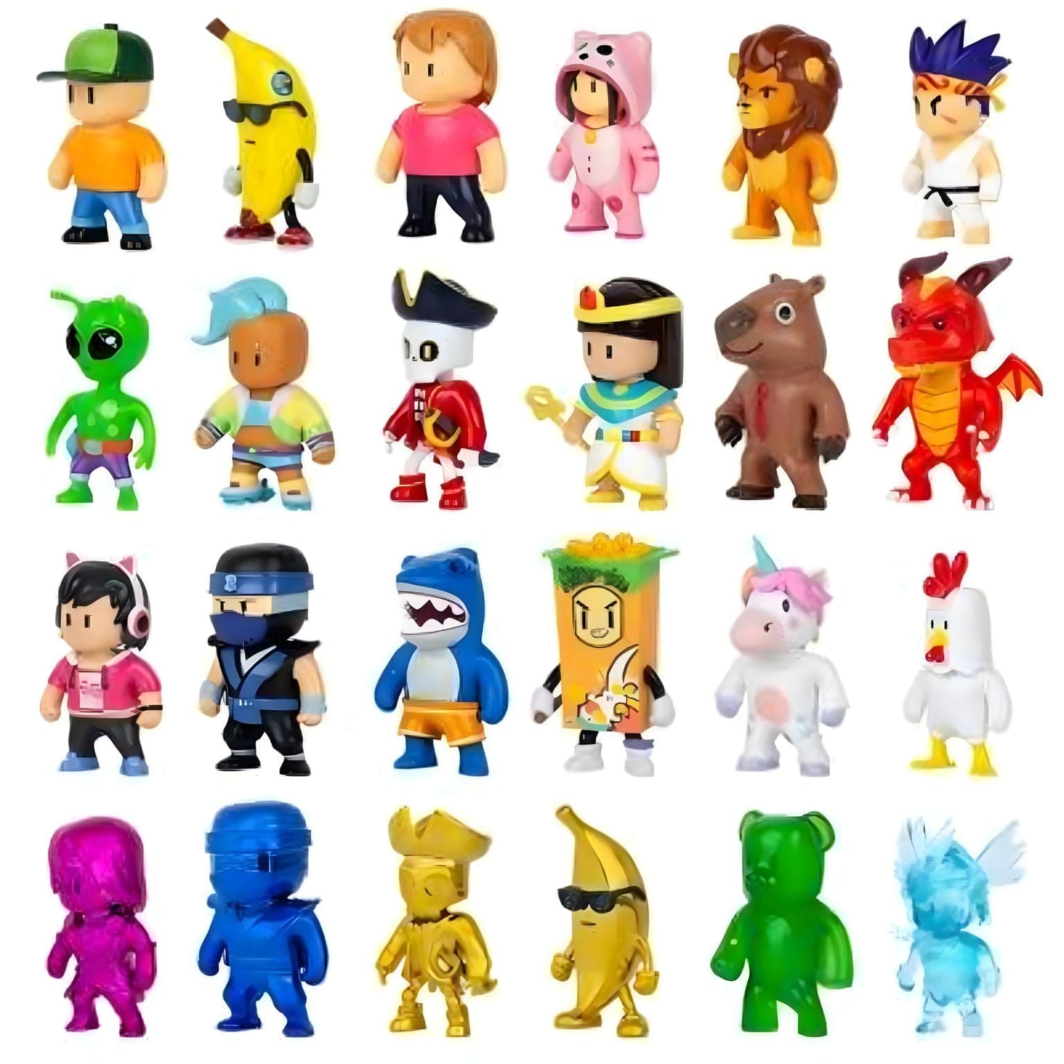 Apresentamos Figuras Stumble Guys 5 cm série 1 com o SKU 233945524 recomendado para + 3 anos