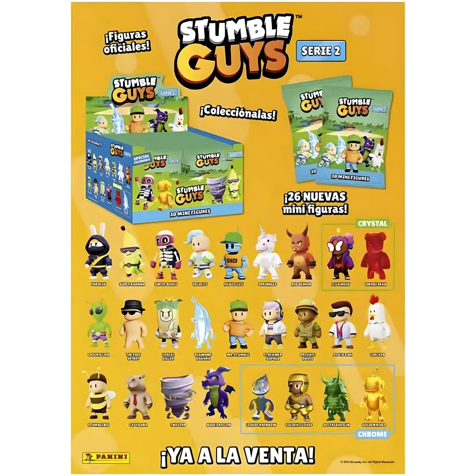 Apresentamos Figuras Stumble Guys 5 cm com o SKU 236119324 recomendado para + 3 anos