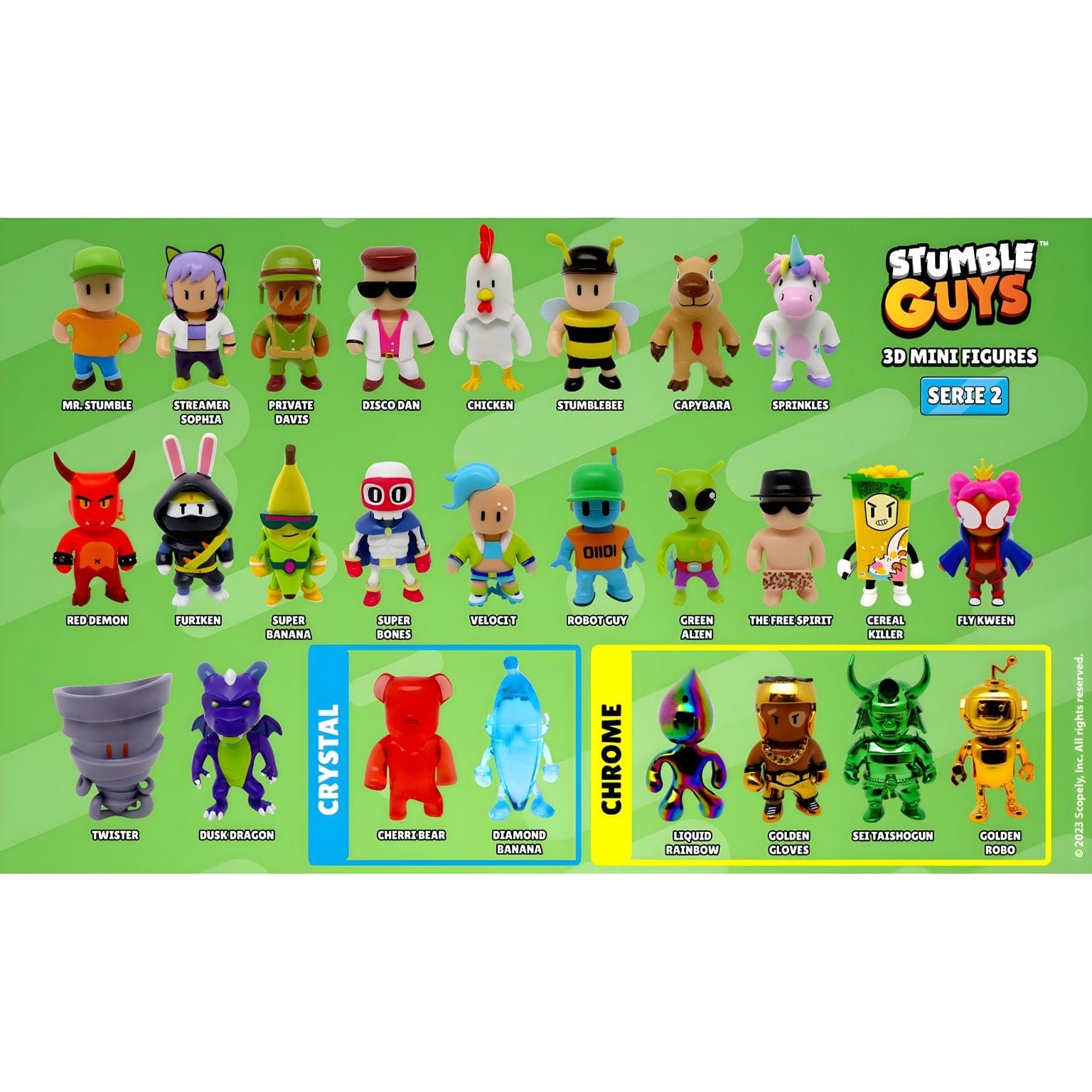 Apresentamos Figuras Stumble Guys 5 cm com o SKU 236119324 recomendado para + 3 anos
